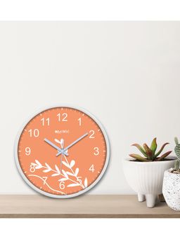 Olive Tree - Coral Nature Wall Clock