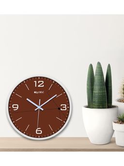 Olive Tree - Brown Printed Wall Clock