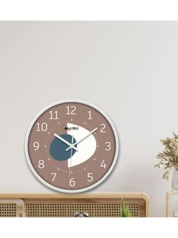Olive Tree - Brown Printed Wall Clock