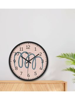 Olive Tree - Pink Printed Wall Clock