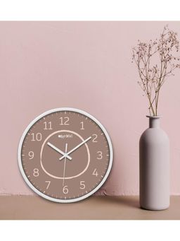 Olive Tree - Brown Printed Wall Clock