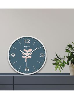 Olive Tree - Teal Printed Wall Clock