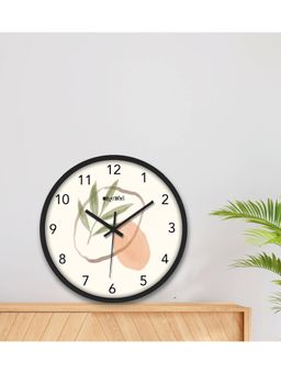 Olive Tree - Off-White Nature Wall Clock