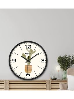 Olive Tree - Off-White Nature Wall Clock