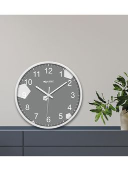 Olive Tree - Grey Printed Wall Clock
