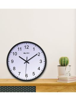 Olive Tree - Grey Solid/Plain Wall Clock