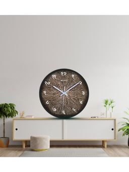 Olive Tree - Brown Printed Wall Clock