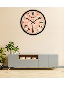 Olive Tree - Peach Printed Wall Clock