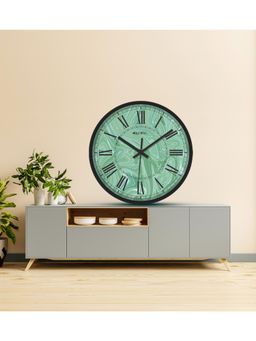 Olive Tree - Green Printed Wall Clock