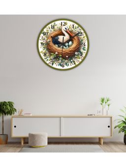 Olive Tree - Multi-Color Nature Wall Clock