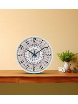 Olive Tree - Beige Printed Wall Clock