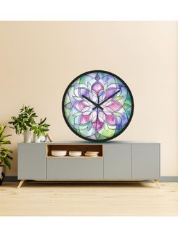 Olive Tree - Multi-Color Floral Wall Clock