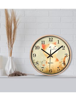 Olive Tree - Green Printed Wall Clock