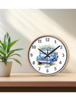 Olive Tree - White Printed Wall Clock