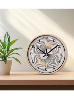 Olive Tree - Grey Printed Wall Clock