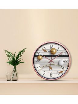 Olive Tree - Off-White Printed Wall Clock