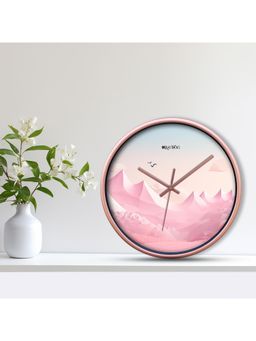 Olive Tree - Pink Nature Wall Clock