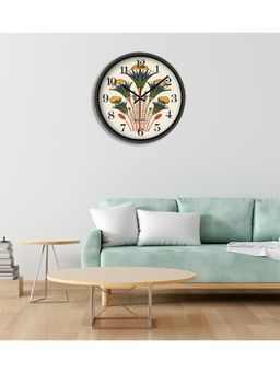 Olive Tree - Multi-Color Floral Wall Clock