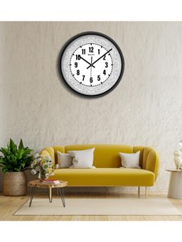 Olive Tree - White Floral Wall Clock