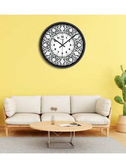 Olive Tree - White Floral Wall Clock