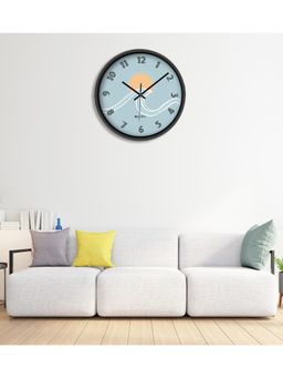 Olive Tree - Blue Nature Wall Clock