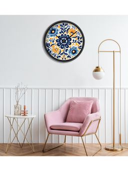 Olive Tree - Multi-Color Floral Wall Clock
