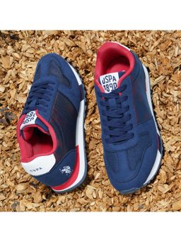 U.S. POLO ASSN. - Men Bart Navy Retro Sneakers
