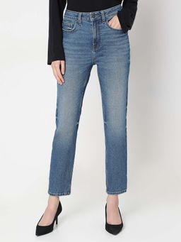 VERO MODA - Blue High Rise Skinny Fit Jeans