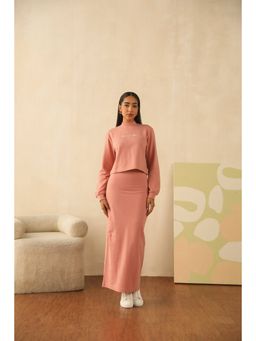 PRIMAL GRAY - Coral Organic Cotton Skirt Co-Ord Set (Set of 2)