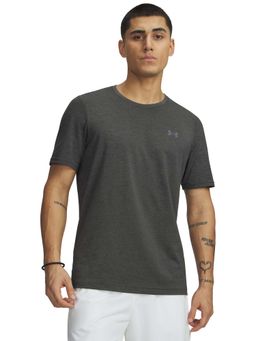 Under Armour - Men Grey Vanish Elite Half Sleeves T-shirt