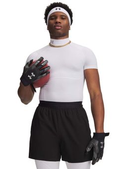 Under Armour - Men White Heat Gear Elite Compression Half Sleeves T-shirt
