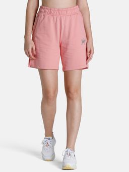 Puma - Graphic Women Pink Shorts