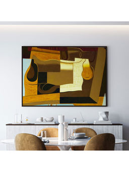 ARTCREST - Le Broc Large Painting Black Box Framed Canvas Wall Art