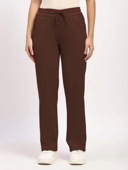 Global Republic - Women Brown Polyester Solid Regular Fit Lower