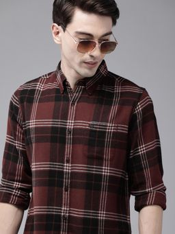 The Bear House - Men's Checked Flannel Shirt