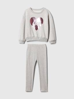 GAP - Grey Knitted Relaxed Sweatshirt With Pant