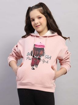 Monte Carlo - Pink Polyester Blend Regular Hoodie