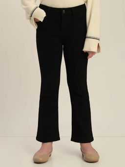 VERO MODA - Black Cotton Bootcut Jeans