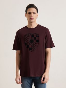 Antony Morato - Men Maroon Printed T-Shirt