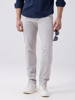 Crocodile - Herringbone Solid Basic Chinos