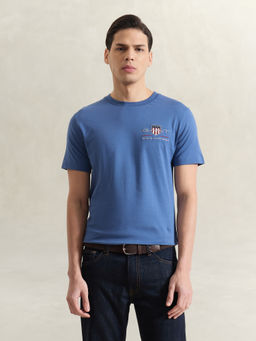 GANT - Men'S Blue Printed T-Shirt