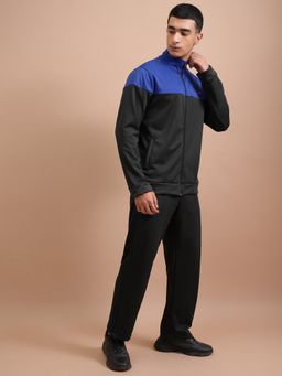 HIGHLANDER - Multicolored Polyester Blend Colorblock Co-Ord Set