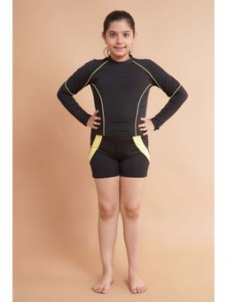 Keepfit - Kids Girls UPF40+ Sun Protection N9 Antibacterial T-shirt with Shorts