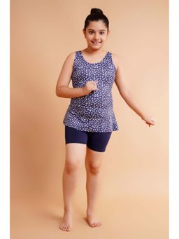 Keepfit - Kids Girls Animal Printed top with boy Shorts