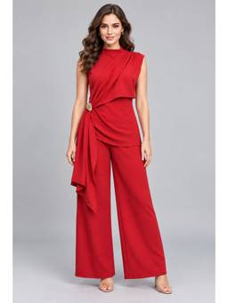 Twenty Dresses by Nykaa Fashion - Red Cotton Co-Ord Set