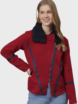 Campus Sutra - Multi-color Solid Jacket