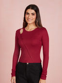 Burgundy color option, Currently selected