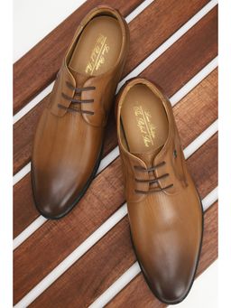 Louis Philippe - Brown Lace Up Shoes