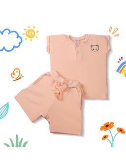 Blumbuds - Kids Shorts with Henley T-shirt