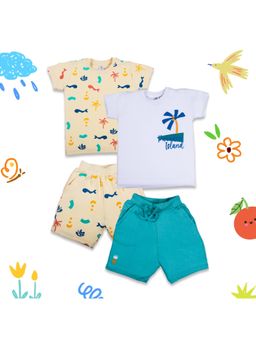 Blumbuds - Boys Cotton T-shirt and Short (Pack of 2)